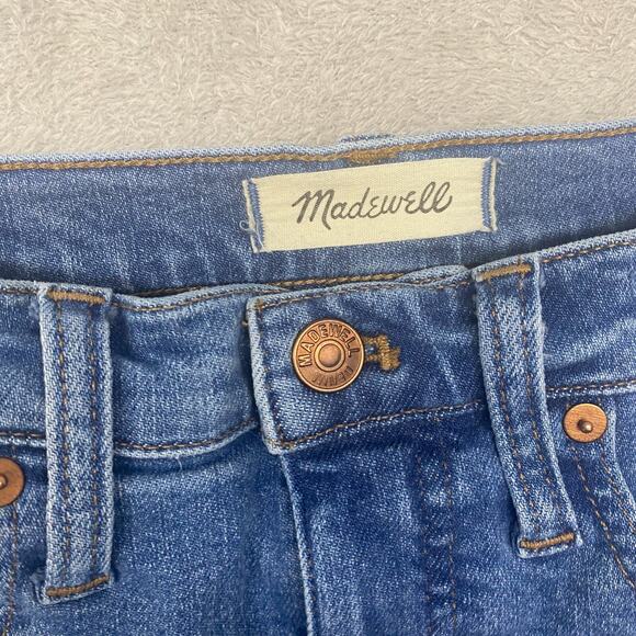 Madewell Jeans‎ Womens 25 Blue Cali Demi Boot Cut Mid Rise Medium Wash Denim - Picture 2 of 10
